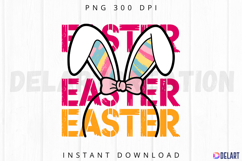 Easter Brushstroke Sublimation PNG Product Image 1