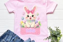 Easter Bunny Boy and Girl PNG Product Image 4