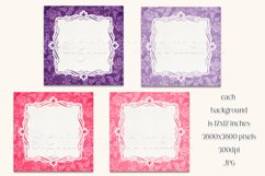 Easter Background, Easter Bunnies CP 12x12 Card Toppers, s2 Product Image 2