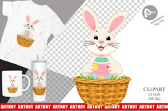 Easter Bunny Clipart Product Image 1