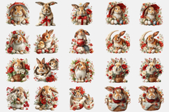 Easter bunny Sublimation Bundle, Easter Sublimation PNG Product Image 2