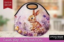 Easter Bunny Lunch Bag - Easter Lunch Bug PNG Sublimation Product Image 1