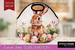 Easter Bunny Lunch Bag - Easter Lunch Bug PNG Sublimation Product Image 1