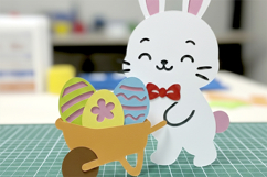 Easter Bunny 3D SVG Product Image 4