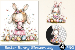 Easter Bunny Blossom Clipart Product Image 1