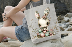 Easter Bunny Blossom Joy Clipart Product Image 3