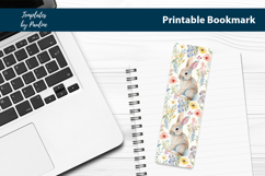 Easter Bunny Printable Bookmark