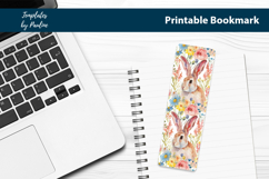 Easter Bunny Printable Bookmark