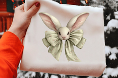 Easter Bunny Bow Clipart Product Image 2