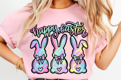  Easter Bunny PNG, Easter PNG, Sublimation Designs, Kids Easter Shirt, Brushstroke PNG, Spring PNG, Bunny Clipart, My First Easter, Easter Crafts, Watercolor Bunny