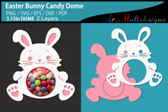 Easter bunny candy dome Product Image 1