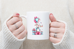 Easter Bunny Clipart, Easter Sublimation PNG Product Image 4