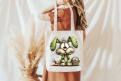 Easter Bunny Clipart, Easter Sublimation PNG Product Image 5