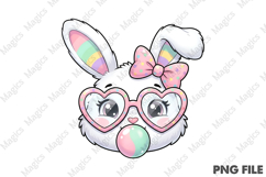 Easter Bunny Coquette PNG Product Image 1