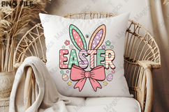 Easter Bunny Ears with Bow Png Product Image 2