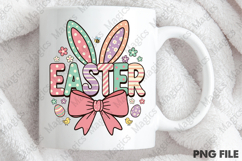 Easter Bunny Ears with Bow Png Product Image 4