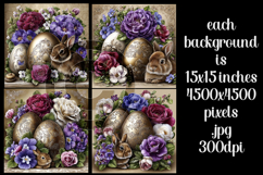 Easter Background, Easter Card, Easter Bunny Backgrounds, 17 Product Image 2