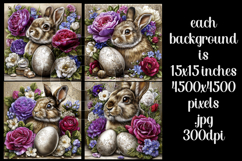 Easter Background, Easter Card, Easter Bunny Backgrounds, 23 Product Image 2