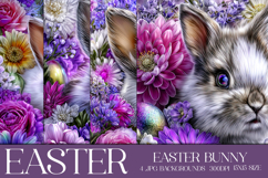 Easter Background, Easter Card, Easter Bunny Backgrounds, 26 Product Image 1