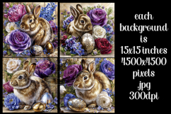 Easter Background, Easter Card, Easter Bunny Backgrounds, 27 Product Image 2