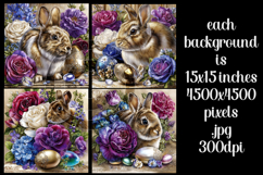 Easter Background, Easter Card, Easter Bunny Backgrounds, 28 Product Image 2