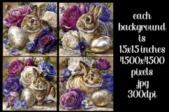 Easter Background, Easter Card, Easter Bunny Backgrounds, 31 Product Image 2