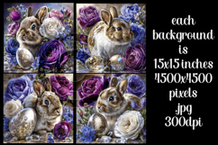 Easter Background, Easter Card, Easter Bunny Backgrounds, 32 Product Image 2