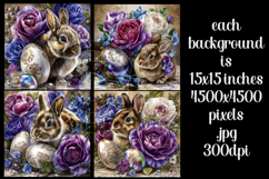 Easter Background, Easter Card, Easter Bunny Backgrounds, 33 Product Image 2