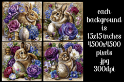 Easter Background, Easter Card, Easter Bunny Backgrounds, 34 Product Image 2
