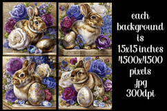 Easter Background, Easter Card, Easter Bunny Backgrounds, 35 Product Image 2