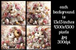 Easter Background, Easter Card, Easter Bunny Backgrounds, 37 Product Image 2