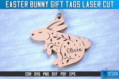 Easter Bunny Gift Tags Laser Cut Design|Easter Bunny Tags Product Image 5