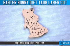 Easter Bunny Gift Tags Laser Cut Design|Easter Bunny Tags Product Image 8