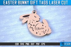 Easter Bunny Gift Tags Laser Cut Design|Easter Bunny Tags Product Image 9