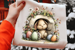 Easter Bunny House Clipart Product Image 2