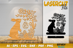 Easter Bunny Lasercut Design | Decor Cut File BUNDLES 12 Product Image 4