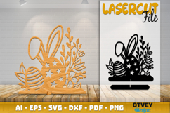 Easter Bunny Lasercut Design | Decor Cut File BUNDLES 12 Product Image 6