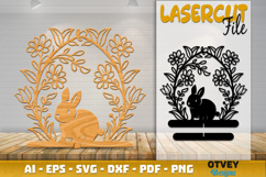 Easter Bunny Lasercut Design | Decor Cut File BUNDLES 12 Product Image 10