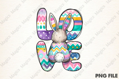 Easter Bunny Love PNG Product Image 1