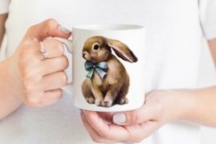 Bunny Kisses and Easter Wishes Sublimation | Easter Bunny Product Image 4