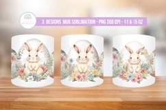 Easter Mug Wrap Sublimation Design PNG Product Image 4