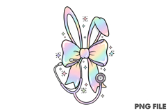 Easter Bunny Nurse Coquette PNG Product Image 1