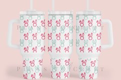 easter bunny pattern 40oz quencher tumbler sublimation full wrap high resolution transparant background