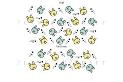 easter bunny pattern 40oz quencher tumbler sublimation full wrap high resolution transparant background