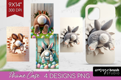 Easter Bunny Phone Case PNG - Bunny Butt Case PNG Product Image 1