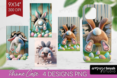 Easter Bunny Phone Case PNG - Bunny Butt Case PNG Product Image 1