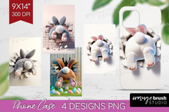 Easter Bunny Phone Case PNG - Bunny Butt Case PNG Product Image 1