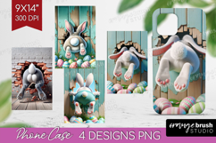 Easter Bunny Phone Case PNG - Bunny Butt Case PNG Product Image 1