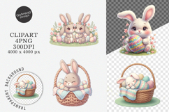 Easter Bunny PNG Clipart Product Image 1