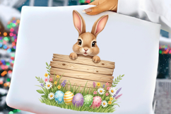 Easter Bunny Sign Png Product Image 2